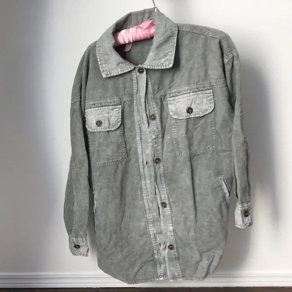 Corduroy Shacket - Picture 2 of 11